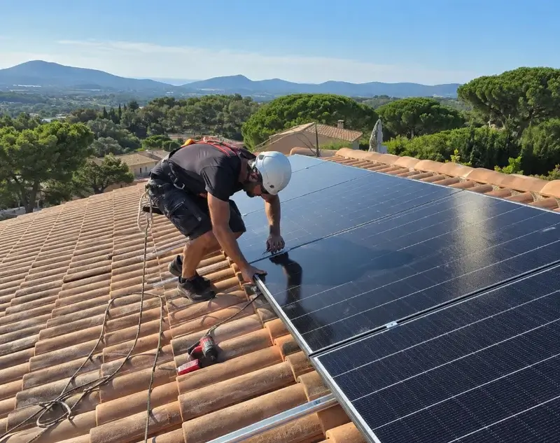 Installateur panneaux solaires Thourie — pose photovoltaïque sur toiture